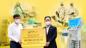 T&T Group tài trợ 20 tỷ đồng mua trang thiết bị y tế giúp một số địa phương phòng, chống dịch COVID-19